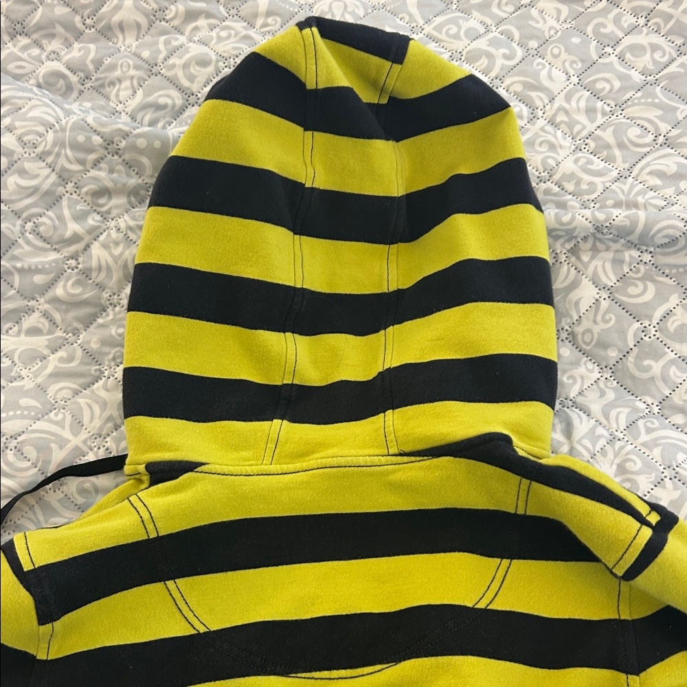 Liz Claiborne Vibrant Striped Hoodie - Picture 3 of 4